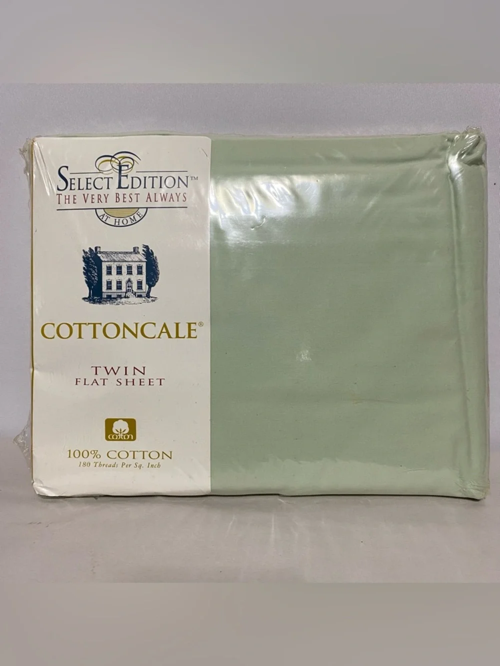 Select Edition Twin Flat Sheet Sweet Pea Color 180 Count NIP